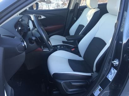 2016 Mazda CX-3 Grand Touring AWD front seat detail