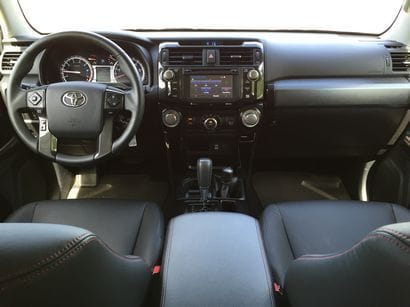 2016 Toyota 4Runner dashboard
