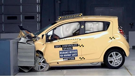 2014 Chevy Spark is Top Safety Pick for Minicars