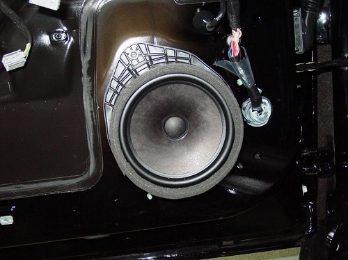 Replace factory speakers to cut weight