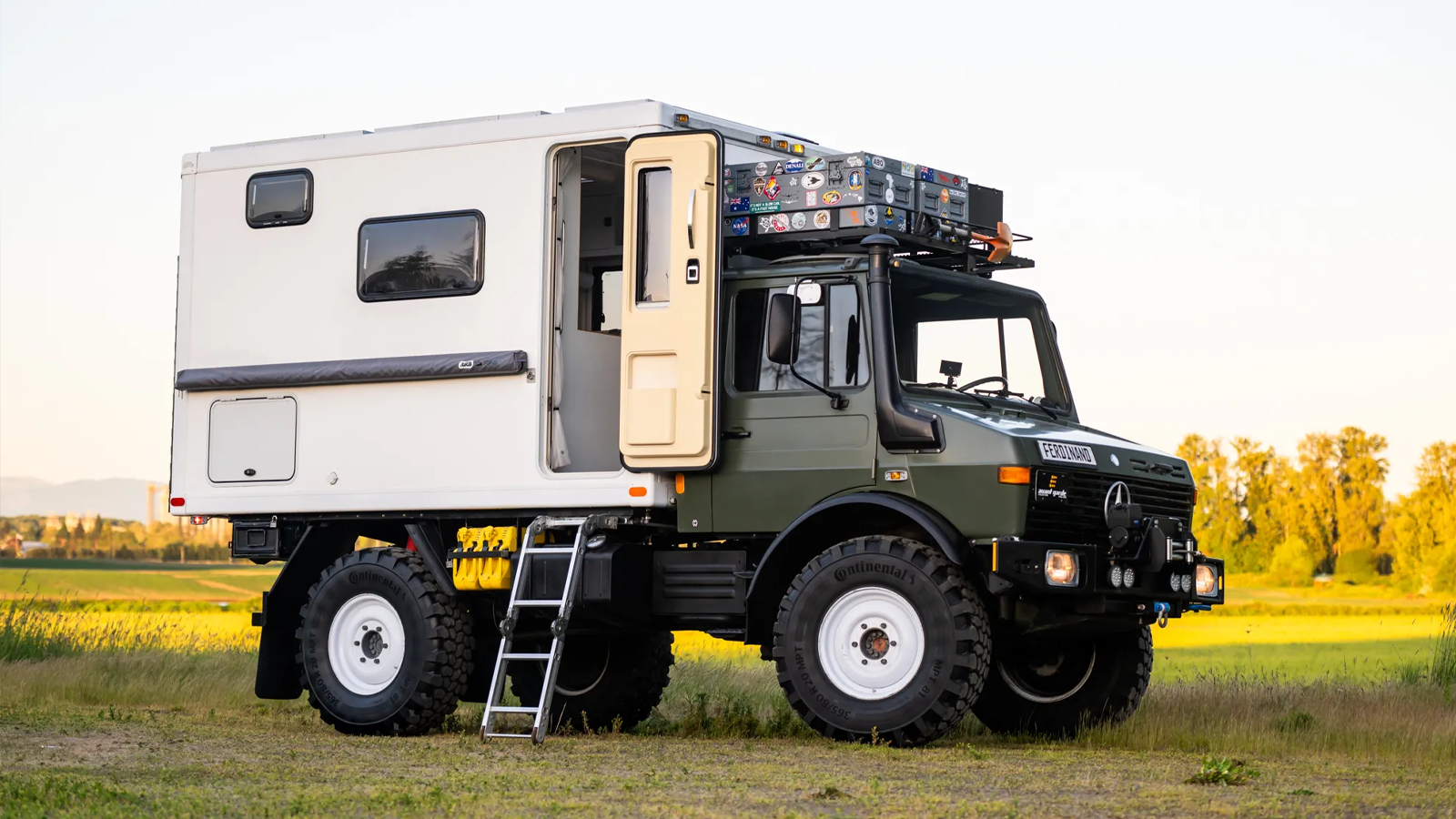 Mercedes Unimog Camper is One Superior Approach to Get Off the Grid ...