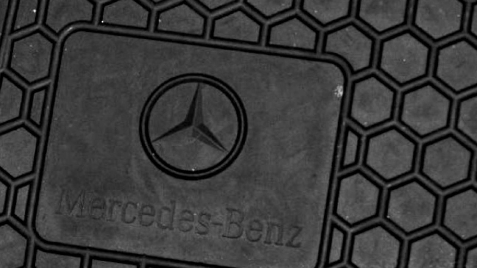 Genuine Mercedes CL Class C216 Black All Season Rubber Floor Mats All Weather