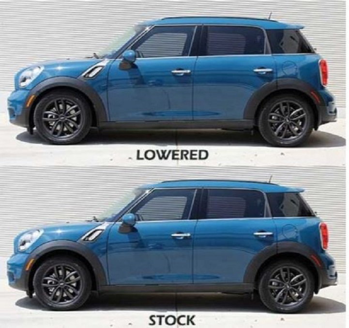 Lowering your Mini is one of the more popular upgrades made to the suspension of your beloved.