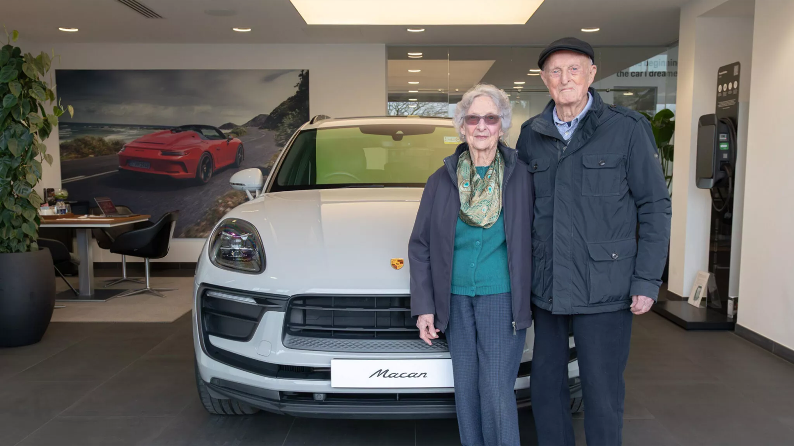 Couple Celebrates 70th Anniversary by Buying Their First Porsche