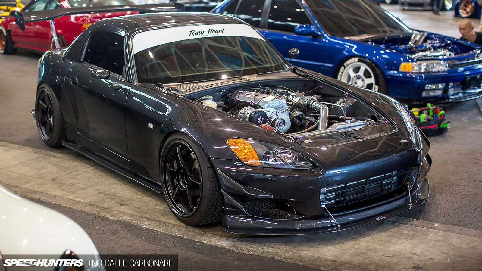 The Raw Heart Crew's HKS Supercharged S2000 (photos) S2ki
