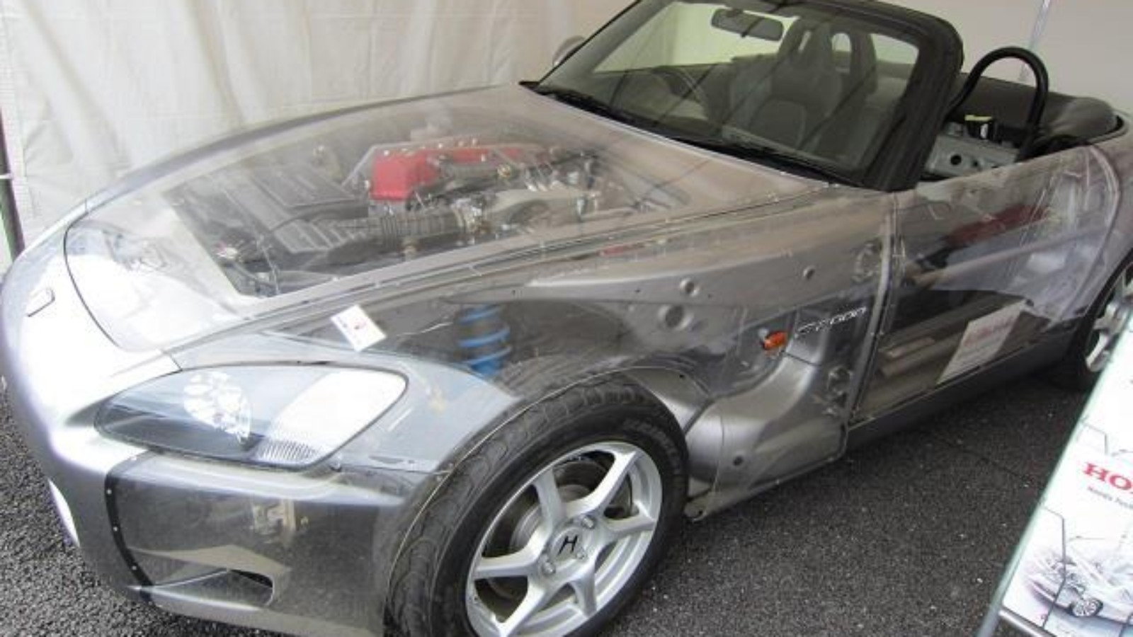 Honda Still Owns This Incredibly Cool See-Through S2000