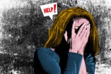 Woman who commits self-harm secretly pleads for help