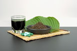 kratom leaves, capsules, and tea