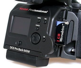 Kodak DCS Pro Back 645 Review - Steve's Digicams