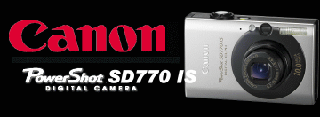 Canon Powershot SD770 IS