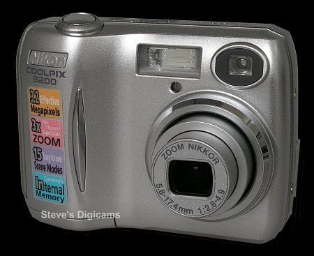 Min Verheugen kalkoen Nikon Coolpix 3200 Review - Steve's Digicams