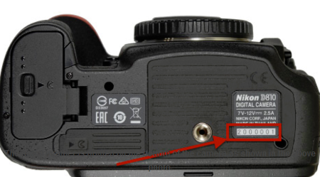 Nikon D5200 Serial Number Check
