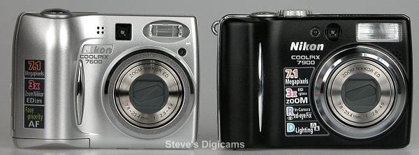dash variable Italian Nikon Coolpix 7600 Review - Steve's Digicams