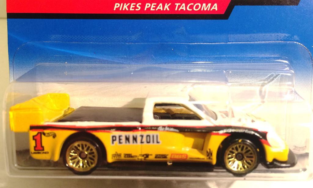 Hot Wheels Pikes Peak Tacoma race truck