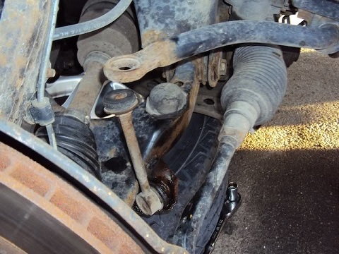toyota 4runner sway bar end link DIY how to replacement