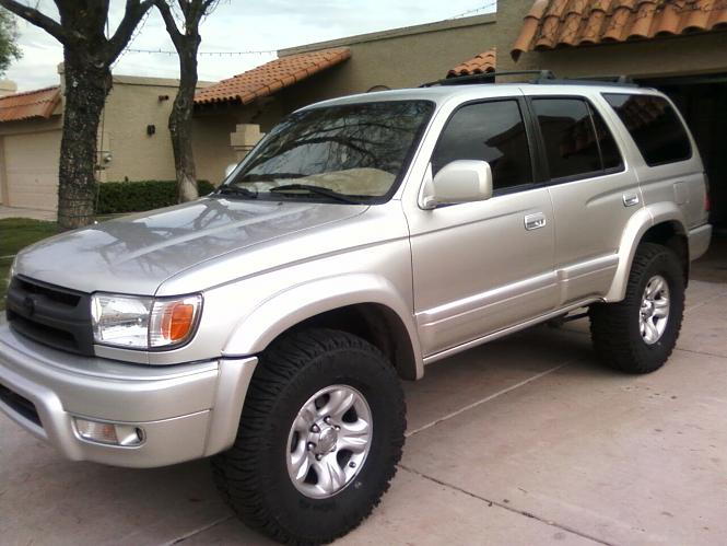 4Runner with 3" lift and 33" tires