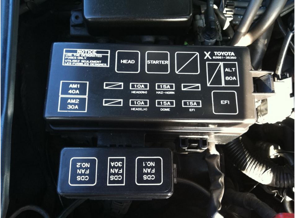 Toyota 4Runner Tacoma and Tundra Why are My Headlights Dim ... 2008 toyota 4runner fuse box diagram 