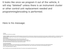 Bmw engineering dept request from medford Oregon BMW dealer.  Was quoted $285 from dealer to perform this procedure, even after I had oil change performed at dealer.