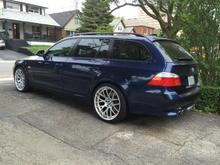 Changing wheels to Avant Garde 20x9.0 ET35 Front 245/35/20
Rear 20x10.5 ET38 tires 285/30/20 Nitto 555R photo 2