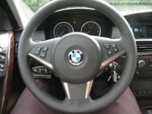 Sports steering wheel (heated)