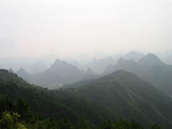Mtn View of Guilin