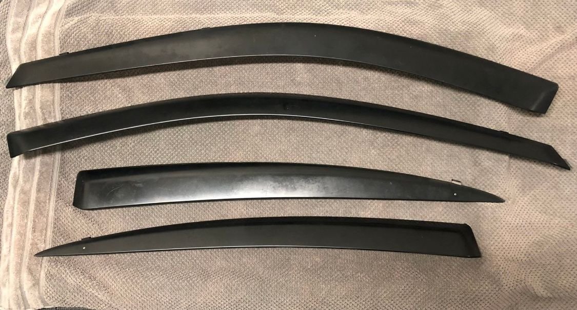 SOLD 3rd Gen Acura TL OEM Window Visors/Rain Guards AcuraZine