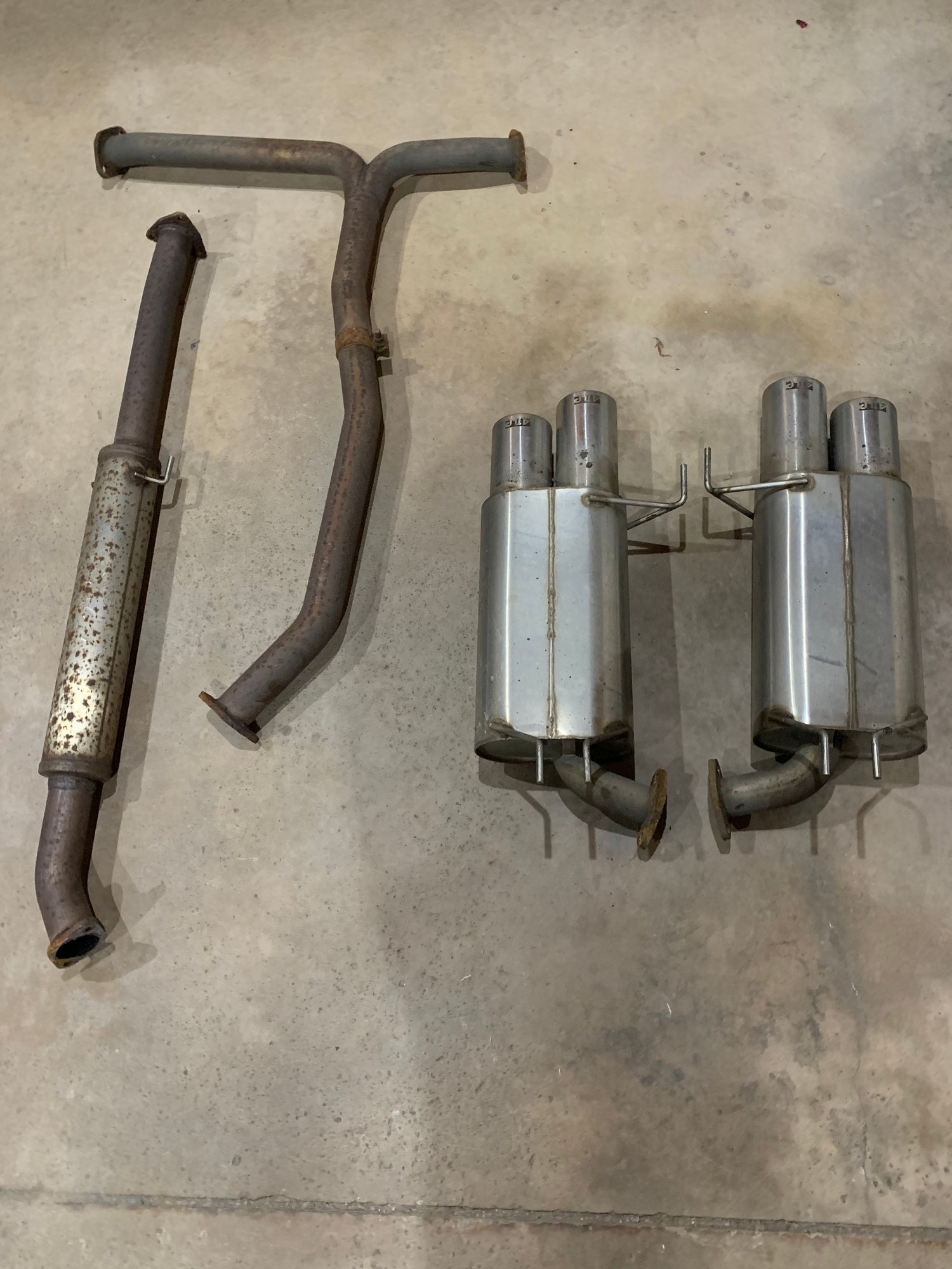 Engine - Exhaust - FS: Used atlp quad-tip catback system, 2009-14 acura tl base fwd - resonated - Used - 2009 to 2014 Acura TL - Wilkes Barre, PA 18612, United States