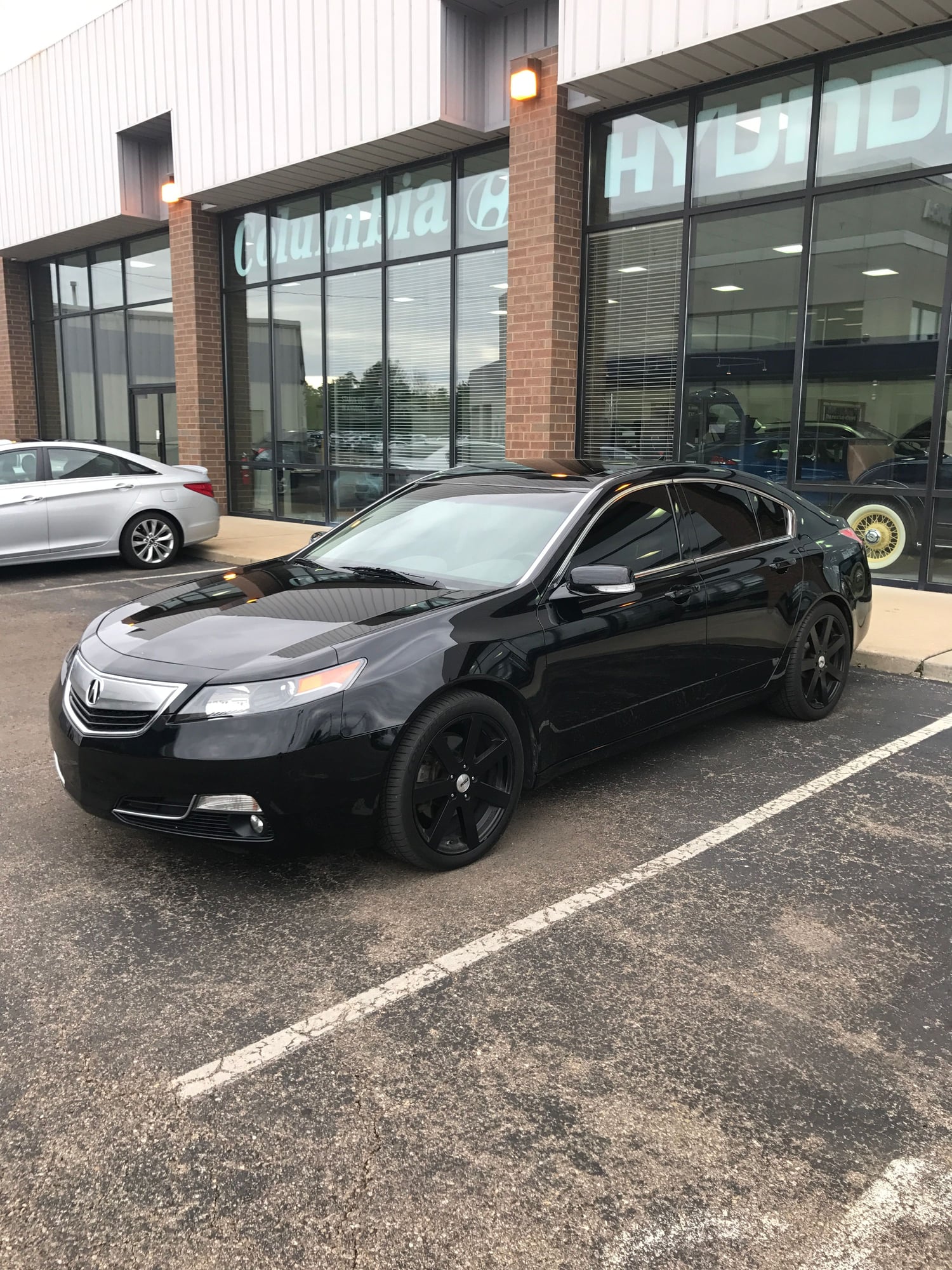 Wheels and Tires/Axles - FS: 19" TSW Bardo black wheels with 245 40 19 98YX Continental Extreme Contact tires - Used - 2009 to 2014 Acura TL - Cincinnati, OH 45236, United States