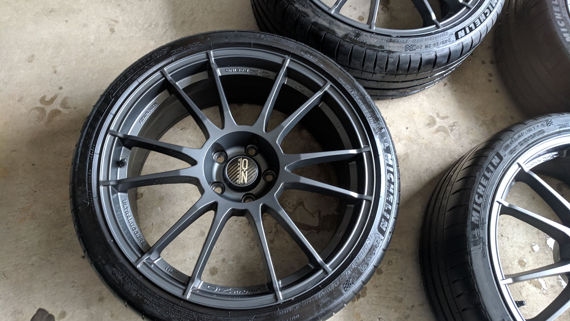 Wheels and Tires/Axles - SOLD: OZ Ultraleggera HLT +34 8.5 x 10" wheels with 245/35-20 Michelin PS4S 5X120 - Used - 2009 to 2014 Acura TL - South Bend, IN 46628, United States