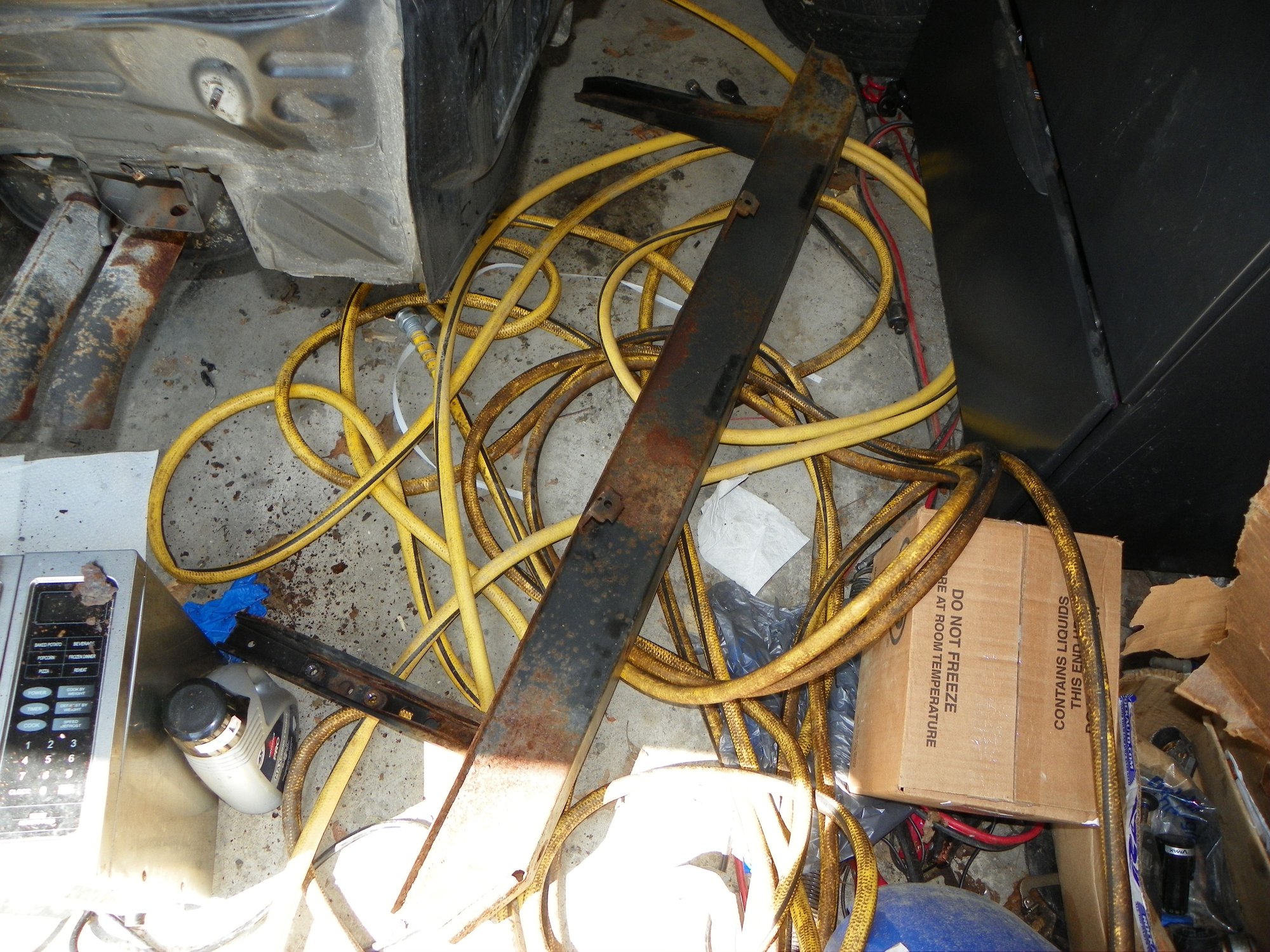 She has seen better days.