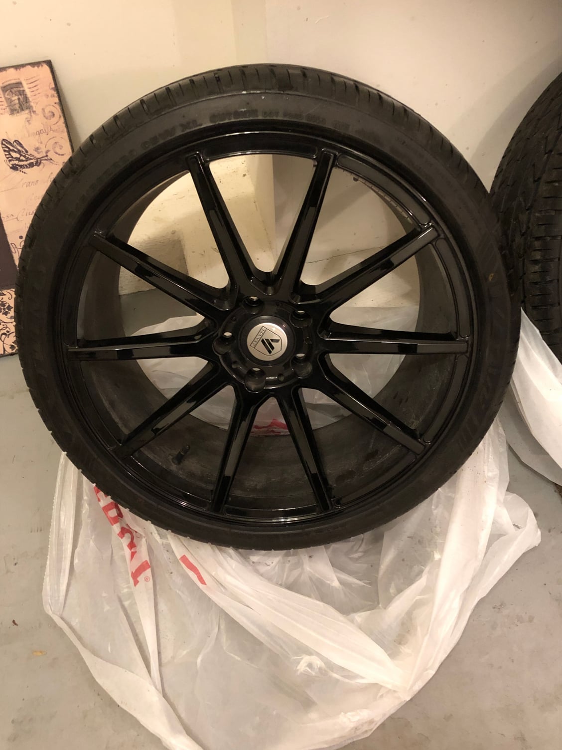 Wheels and Tires/Axles - FS: Asanti ABL-20's in gloss black - Used - 2015 to 2019 Acura TLX - St Charles, IL 60175, United States