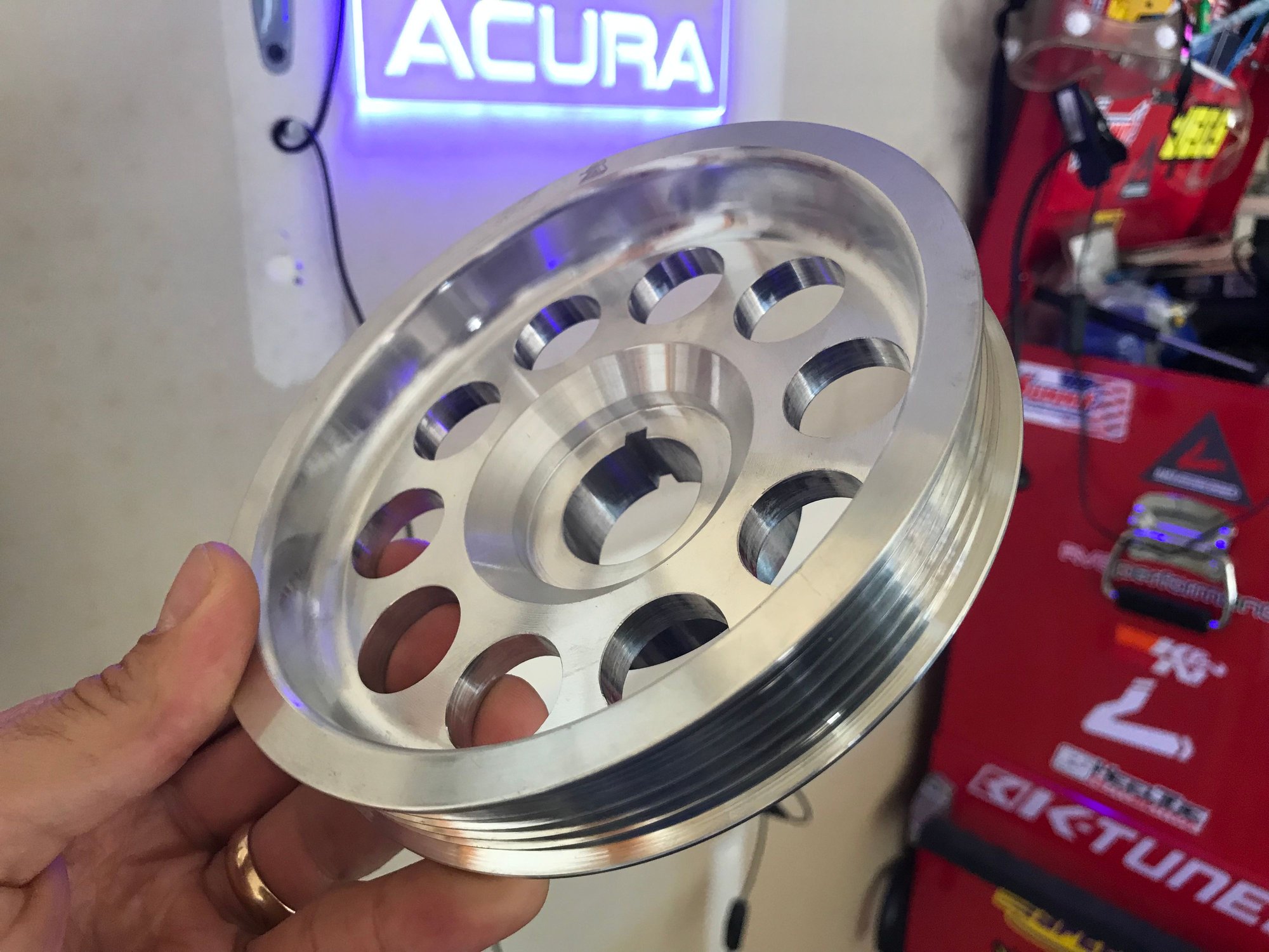 Engine - Power Adders - CLOSED: Aluminum Drive Pulley NIB - New - 2004 to 2008 Acura TL - Portland, OR 98683, United States