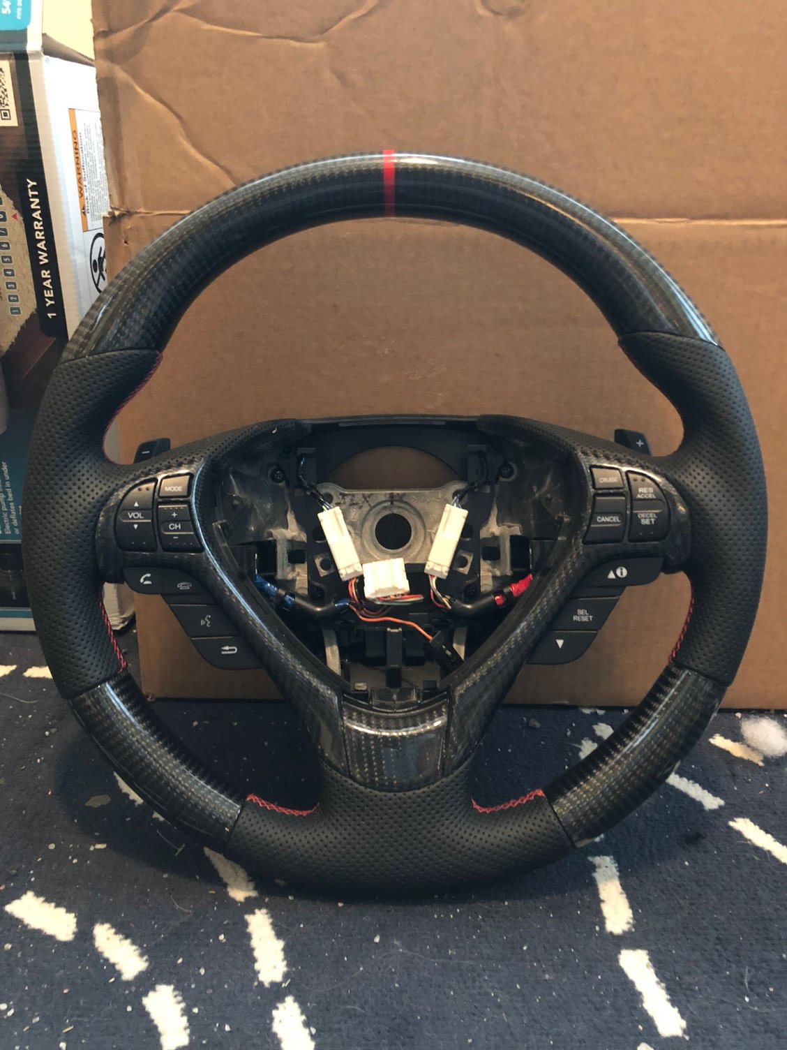 Steering/Suspension - FS: Carbon Fiber Steering Wheel for ILX or RDX $625 OBO - Used - All Years Acura ILX - All Years Acura RDX - Little Ferry, NJ 07643, United States