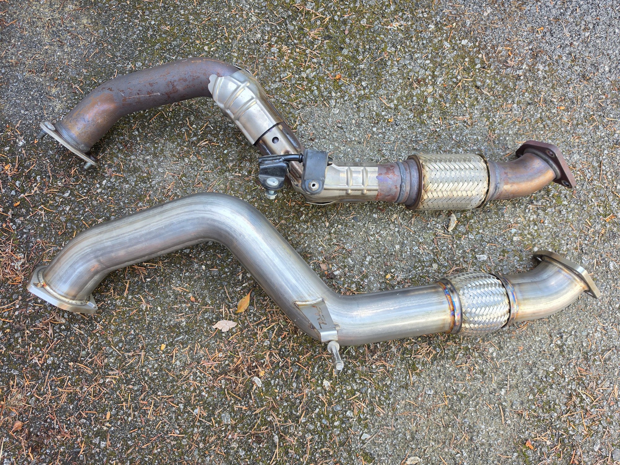PRL - Front Pipe and stock = Side by side