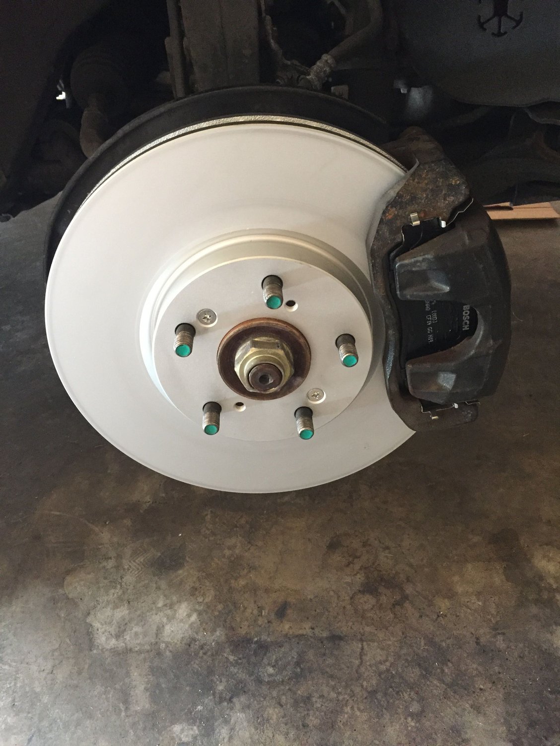 Bosch Quietcast rotors ceramic brakes AcuraZine Acura