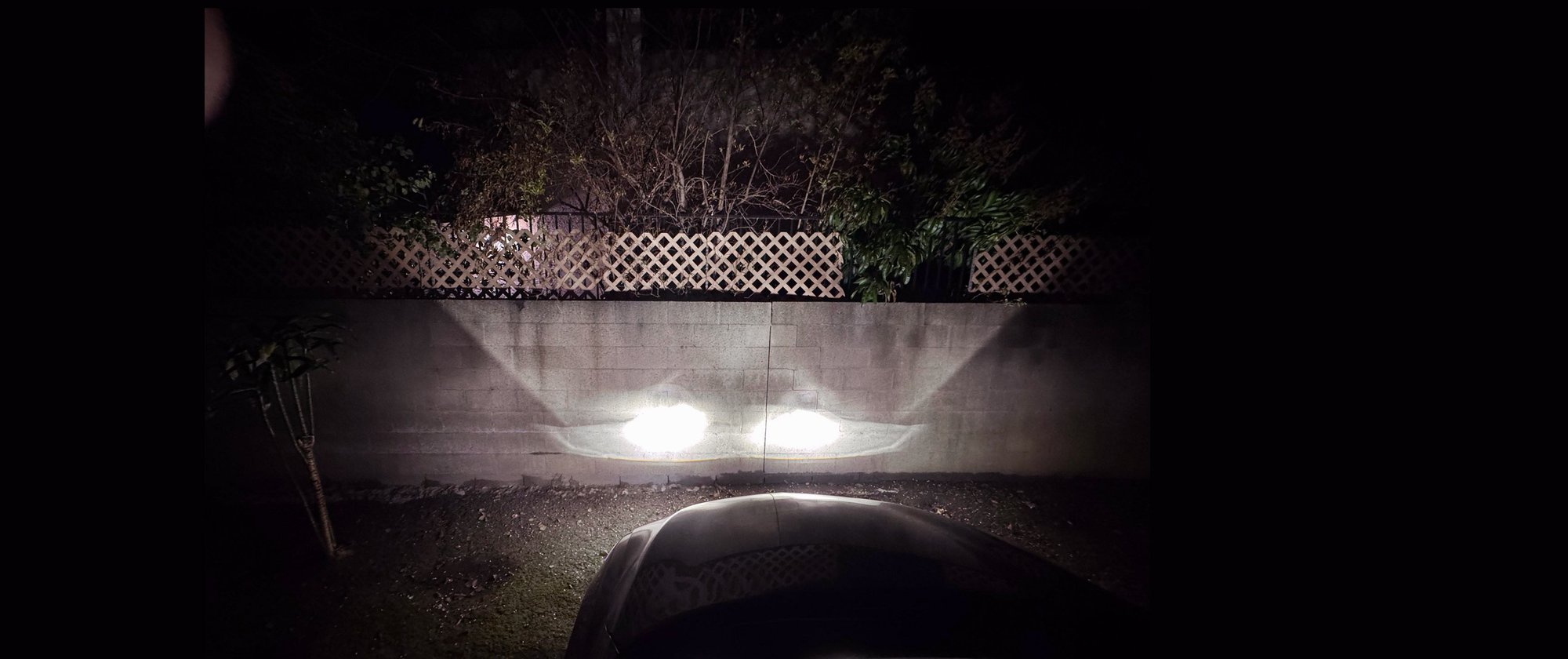 High Beams (BiLEDs Open + DD SL2 Pro 9005s)