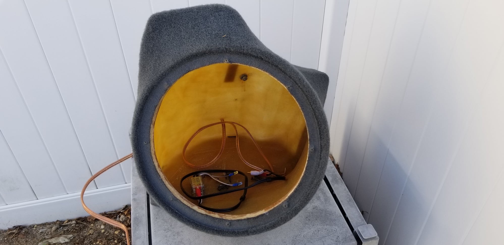 Audio Video/Electronics - FS: 3GTL 12" Fiberglass Subwoofer Box (Driver side) - Used - 2004 to 2008 Acura TL - Toms River Or Union, NJ 08757, United States