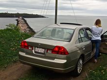 Took the EL on a little off roading adventure after the country drive in the TL