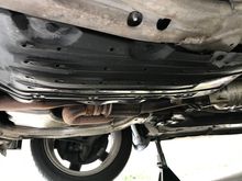 Mystery oil is ALL over the undercarriage!