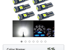 If you wanted to replace the interior lights with LED’s are these T5 bulbs correct?