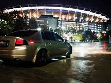 Late night chills after the game, 8-0. Who Dey!