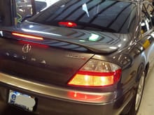 Acura wired BOTH brake lights now wired. I never liked that if you had a spoiler stock you had no back brake light on the back panel
