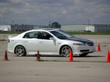 Autocross Pic from Grisson AFB site.  This is always a fairly high speed course at this site.