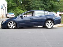 First 4th generation Altima on Air Ride Suspension in the tri-state area. Thanks to Squeaky Klean &amp; Gennaro.