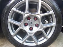 Red Lug Nuts