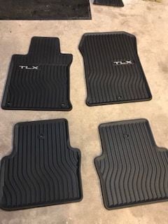 Interior/Upholstery - FS: 2015-2017 TLX FWD all season floor mats & trunk tray - New - 2015 to 2017 Acura TLX - Maumee, OH 43537, United States
