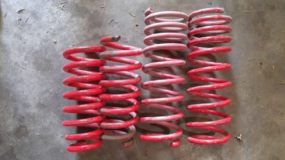 All four springs for sale