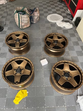 Ordered and ceramic coated some 18’s