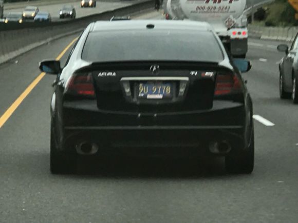 Spotted a Type-S on the way to Cars and Coffee with what looks to Be a Comptech exhaust!