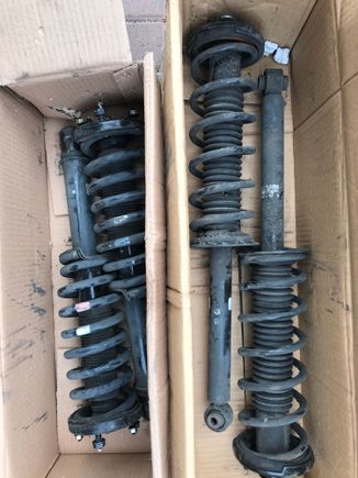 I am installing my 165k miles 08 Base coils. They are still in good shape. This is the lowest powered TL so it gets the softest coils that Acura made for the 3G(07-08 Base).